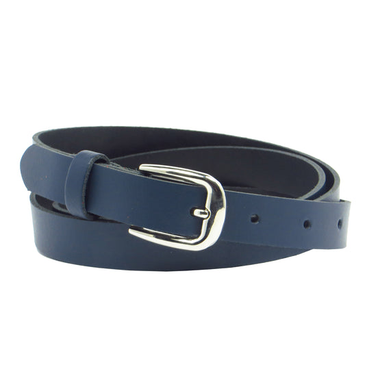 Blauer 2 cm breiter Ledergürtel für Damen Herren aus ca. 2 – 2,4 mm dickem Leder. Anzughose Jeans Freizeit Arbeitsgürtel Arbeitshose Damengürtel Herrengürtel in verschiedene Längen breiten und Farben erhältlich. Ledergürtel 2 cm breit 3 cm breite Ledergürtel 4 cm breite Gürtel und 5 cm breite Gürtel aus Rindsleder Büffelleder