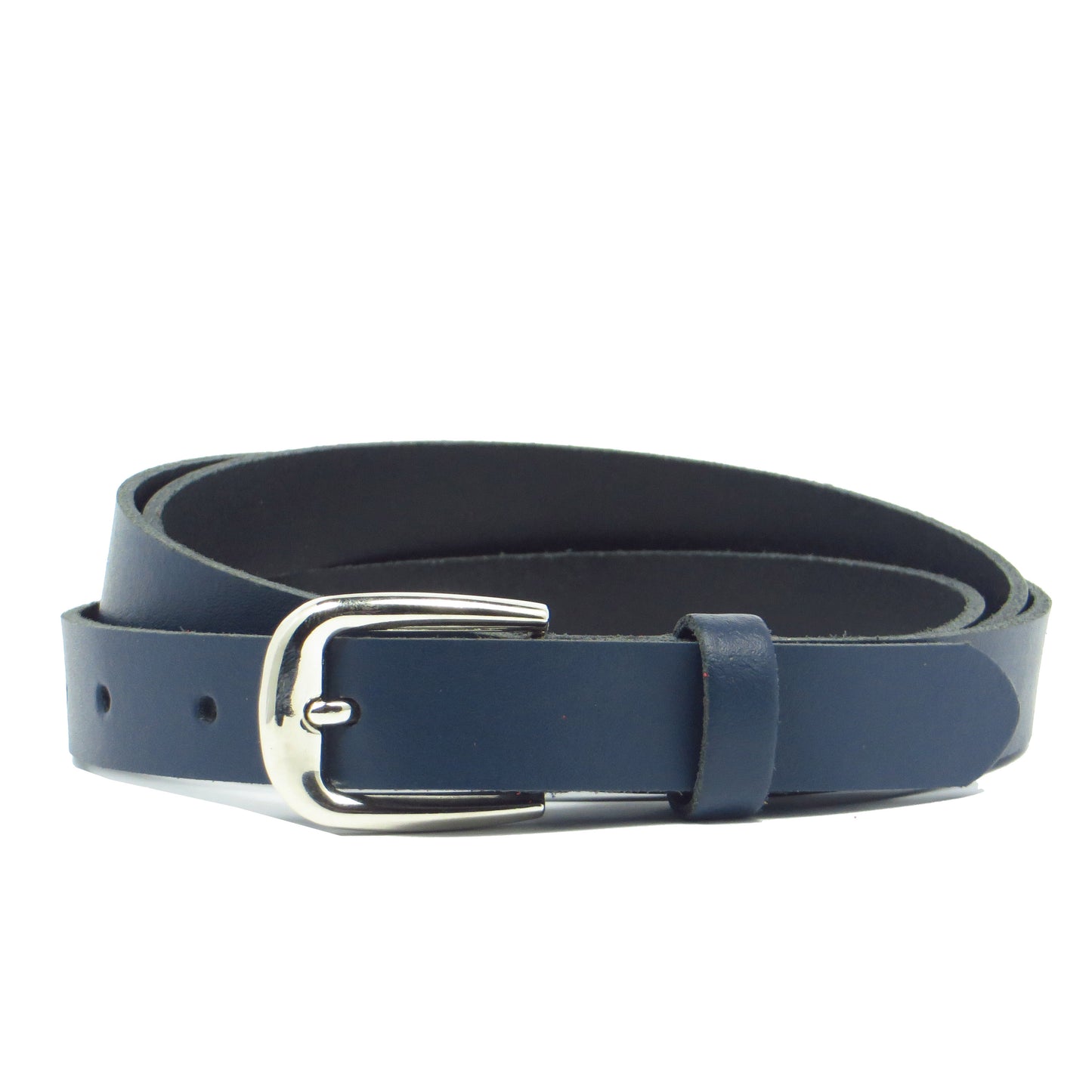 Ledergürtel 2 cm breit dunkelblau aus feinem Rindsleder