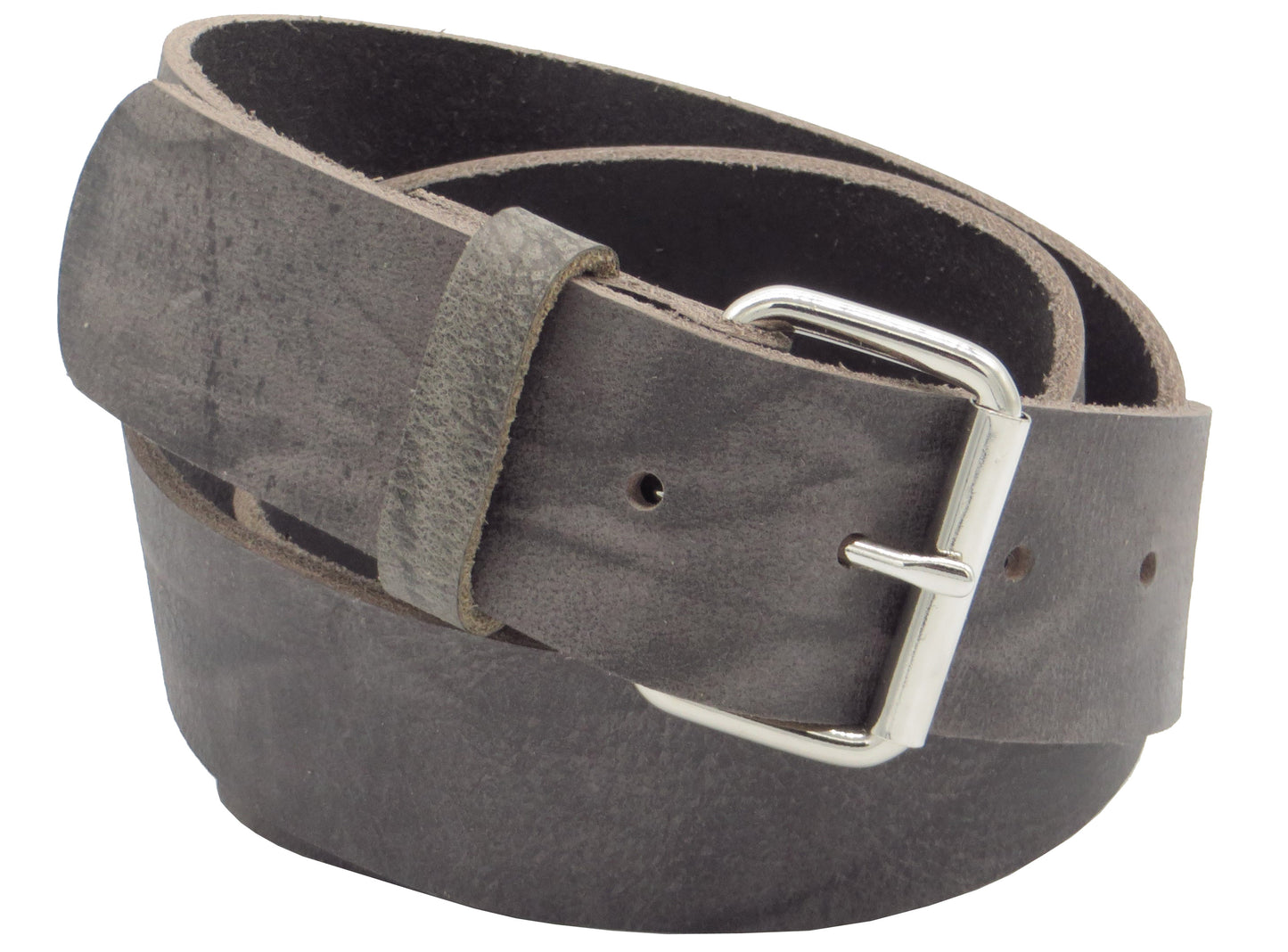 Grauer Büffelleder 4 cm breiter Ledergürtel für Damen Herren aus ca. 3 – 4 mm dickem Leder. Handwerkergürtel Jeans Arbeitsgürtel Arbeitshose Damengürtel Herrengürtel in verschiedene Längen breiten und Farben erhältlich. Ledergürtel 2 cm breit 3 cm breite Ledergürtel 4 cm breite Gürtel und 5 cm breite Gürtel aus Rindsleder Büffelleder