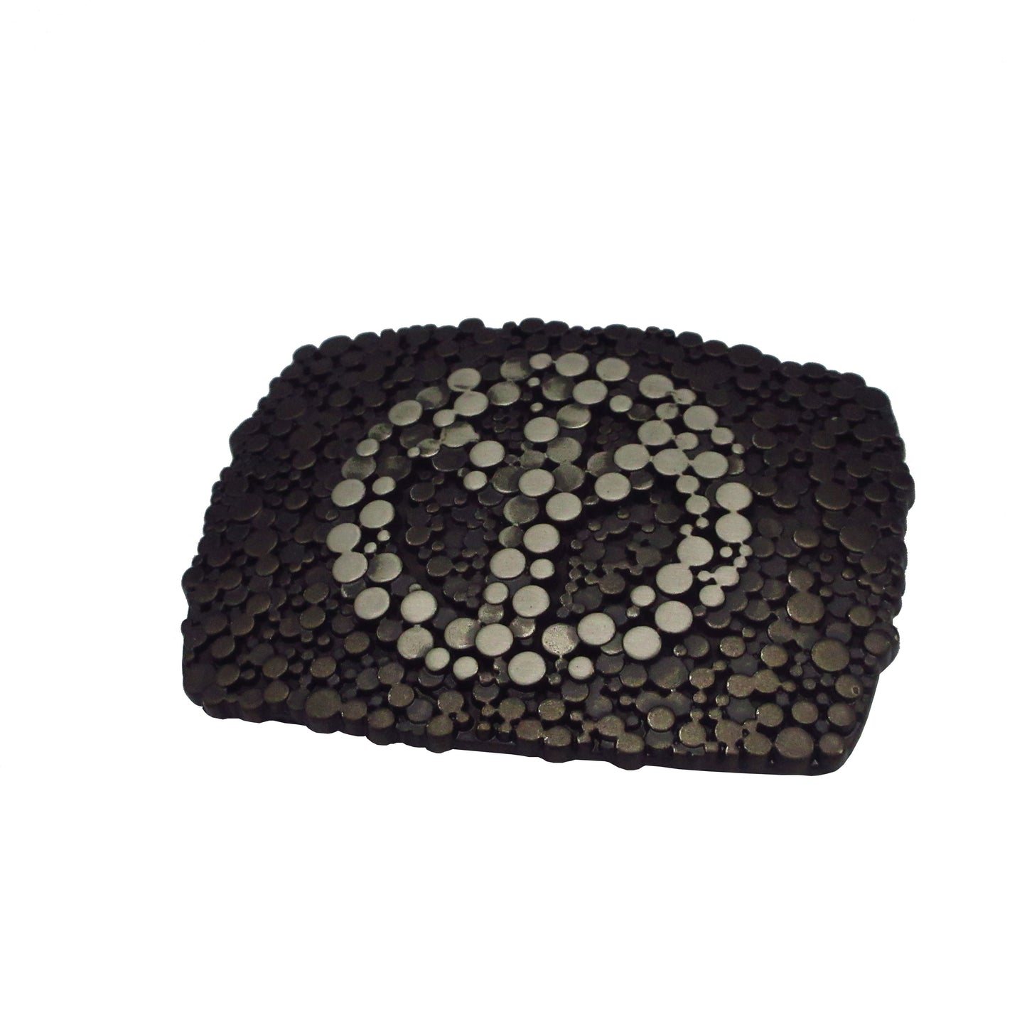Gürtelschließe Gürtelschnalle Schnalle Buckle schwarz grau Silber für 4 cm breiten Gürtel