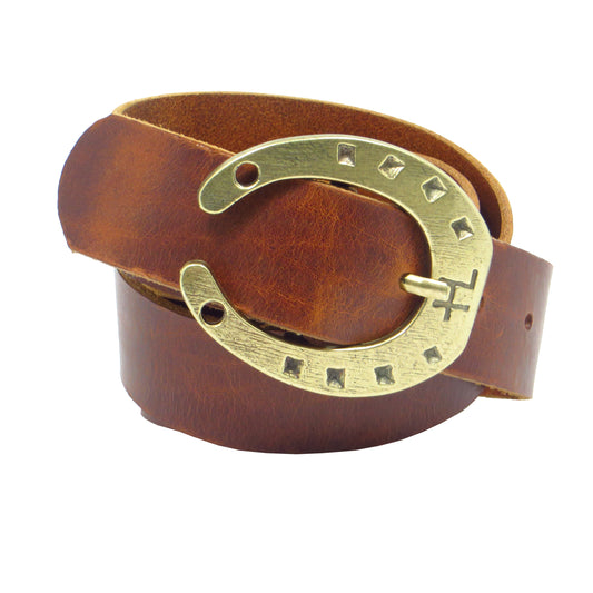 Cognac brauner Rindsleder mit Hufeisenschnalle 4 cm breiter Ledergürtel für Damen Herren ca. 3 – 4 mm dickem Leder. Anzughose Jeans Rock Kleid Arbeitsgürtel Arbeitshose Damengürtel Herrengürtel in verschiedene Längen breiten und Farben erhältlich. Ledergürtel 2 cm breit 3 cm breite Ledergürtel 4 cm breite Gürtel und 5 cm breite Gürtel aus Rindsleder Büffelleder