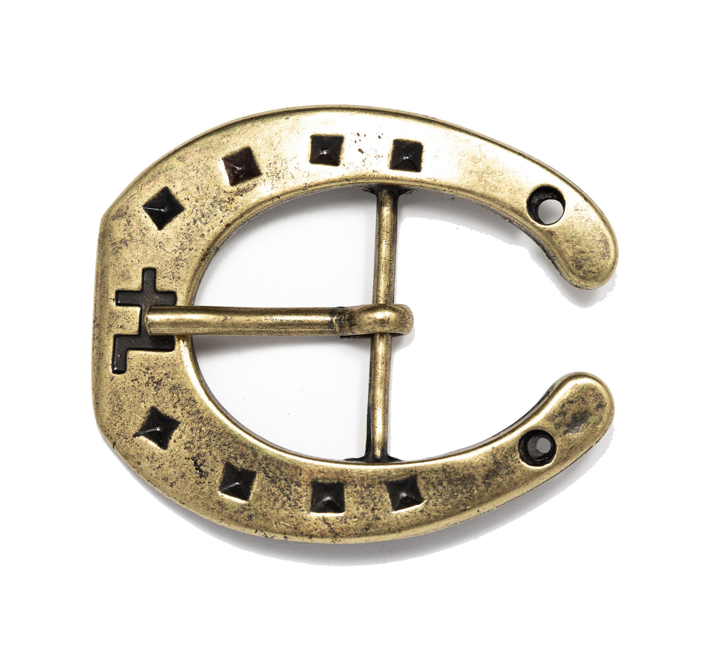 3 cm breite Hufeisenschnalle Gürtelschließe Gürtelschnalle Buckle Koppel Schnalle messing Edle Schließe aus stabilem Zinkdruckguss, kratzfest beschichtet hergestellt in Deutschland, Made in Germany, Farbe und Maserung kann etwas abweichen von den Bildern. Keine Massenanfertigung aus Asien Reitsport Freizeit Jeans Arbeitshose