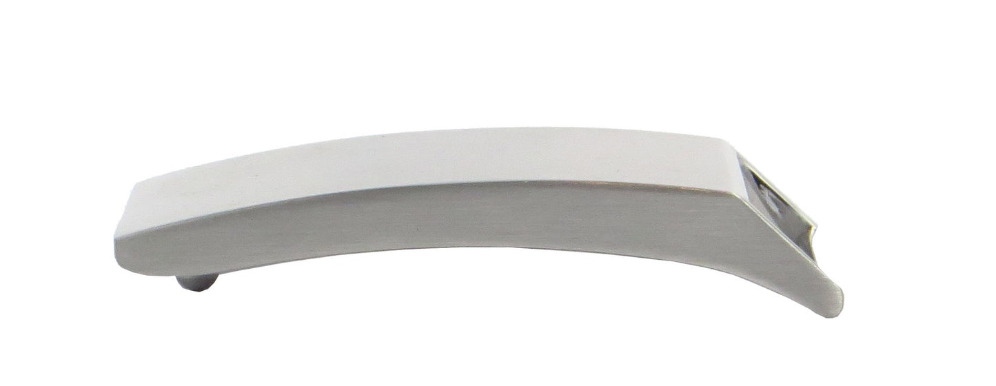 Gürtelschließe Gürtelschnalle Koppelschnalle grau Silber für 4 cm breiten Gürtel