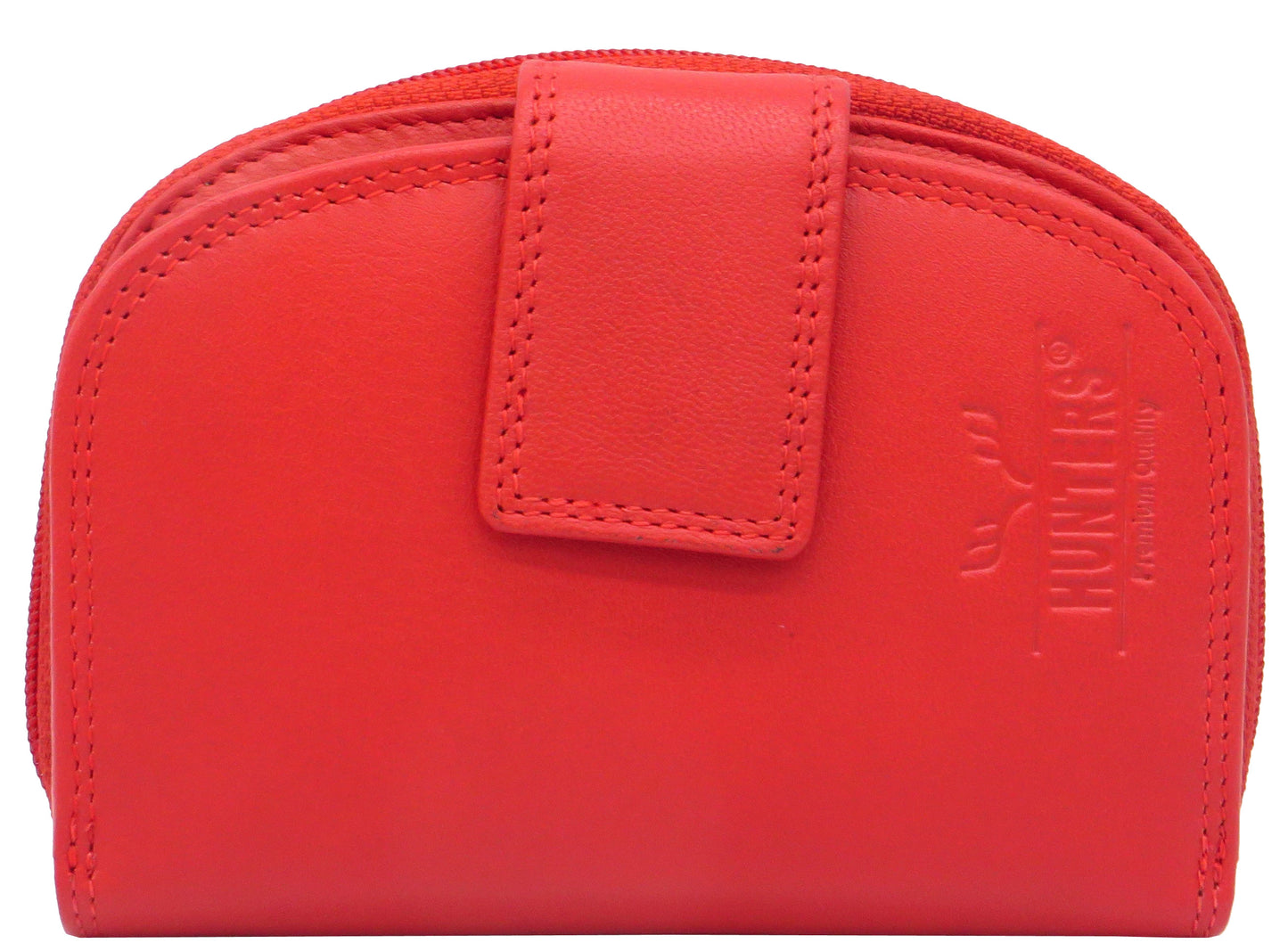 Geldbörse Portemonnaie für Damen rot Rindsleder mit RFID Schutz LW009