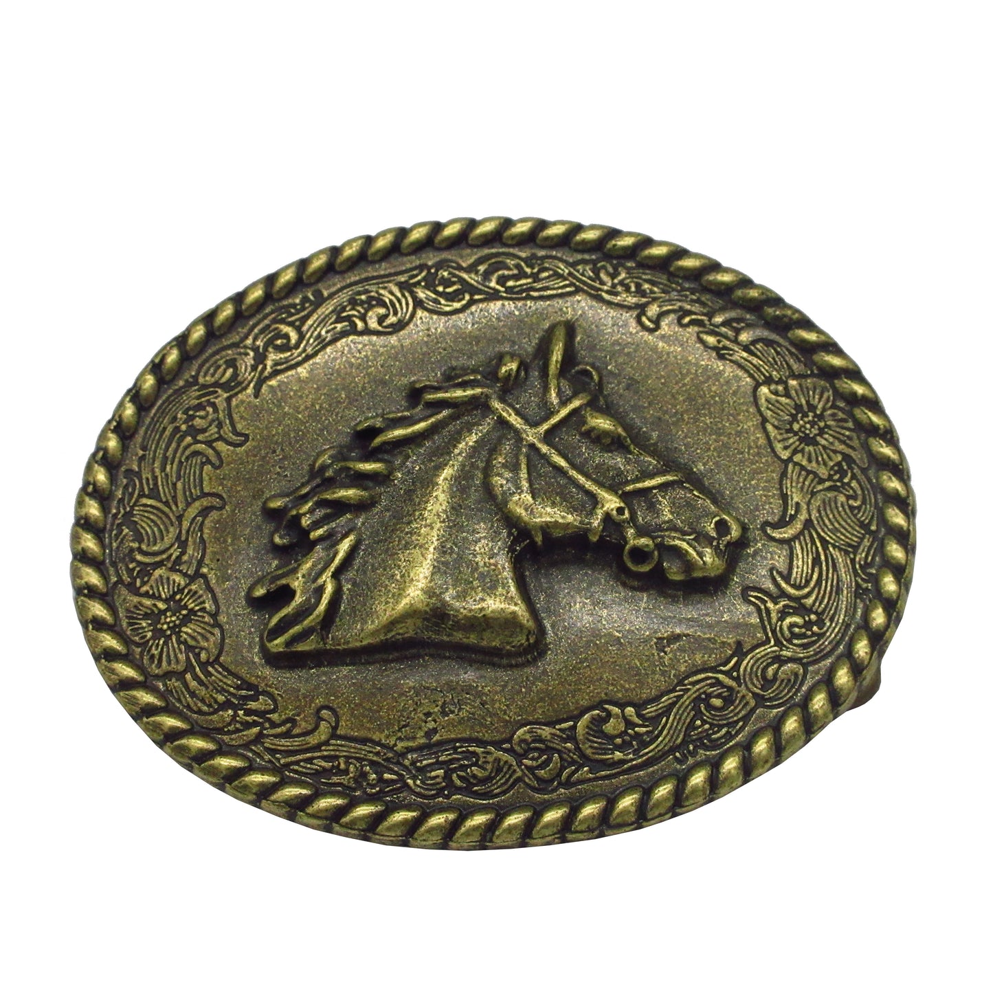 Gürtelschließe Gürtelschnalle Schnalle Messing für 4 cm breiten Gürtel