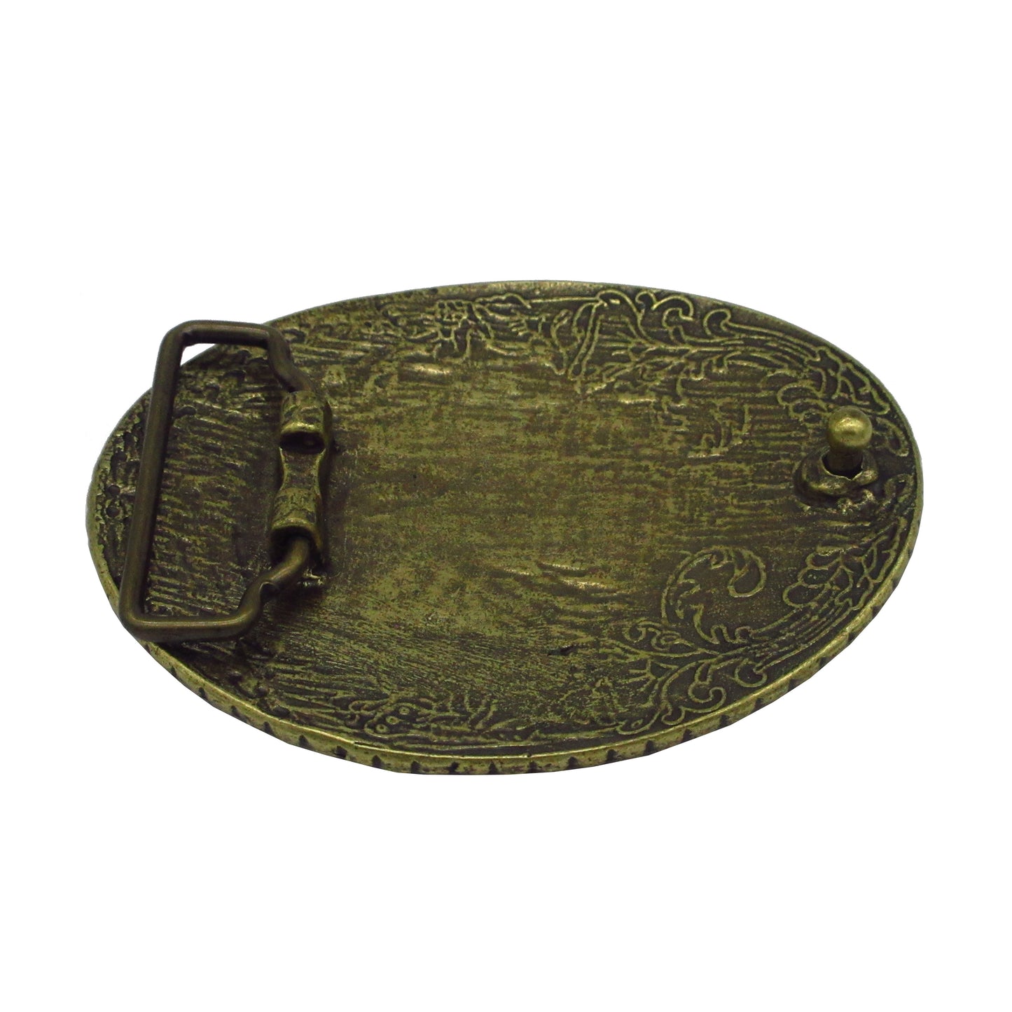 Gürtelschließe Gürtelschnalle Schnalle Messing für 4 cm breiten Gürtel