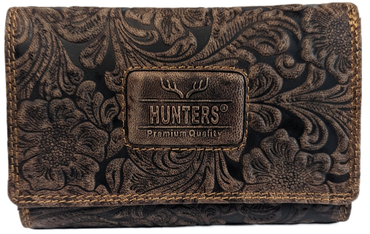 Geldbörse Damen Herren Portomonaie Portmonnee Blumenmuster