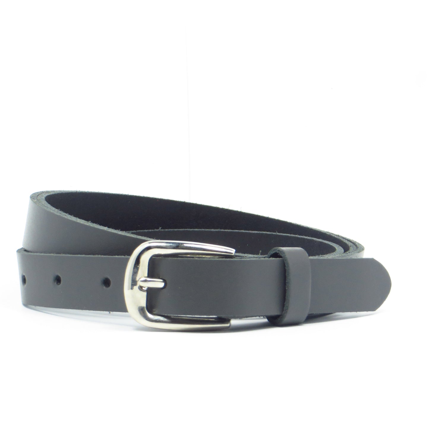 Ledergürtel 2 cm breit grau aus feinem Rindsleder