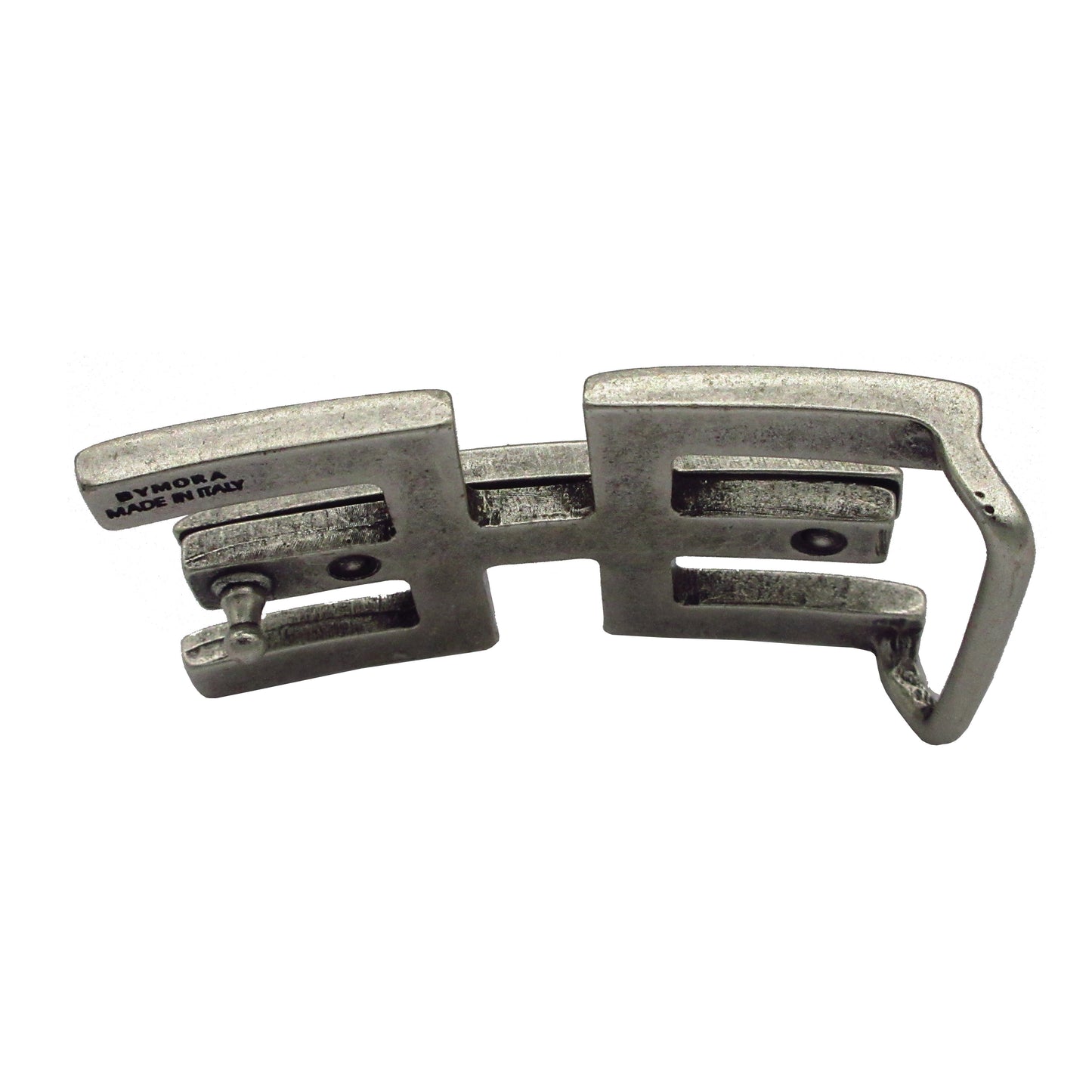 Gürtelschließe Gürtelschnalle Schnalle Buckle grau Silber für 4 cm breiten Gürtel