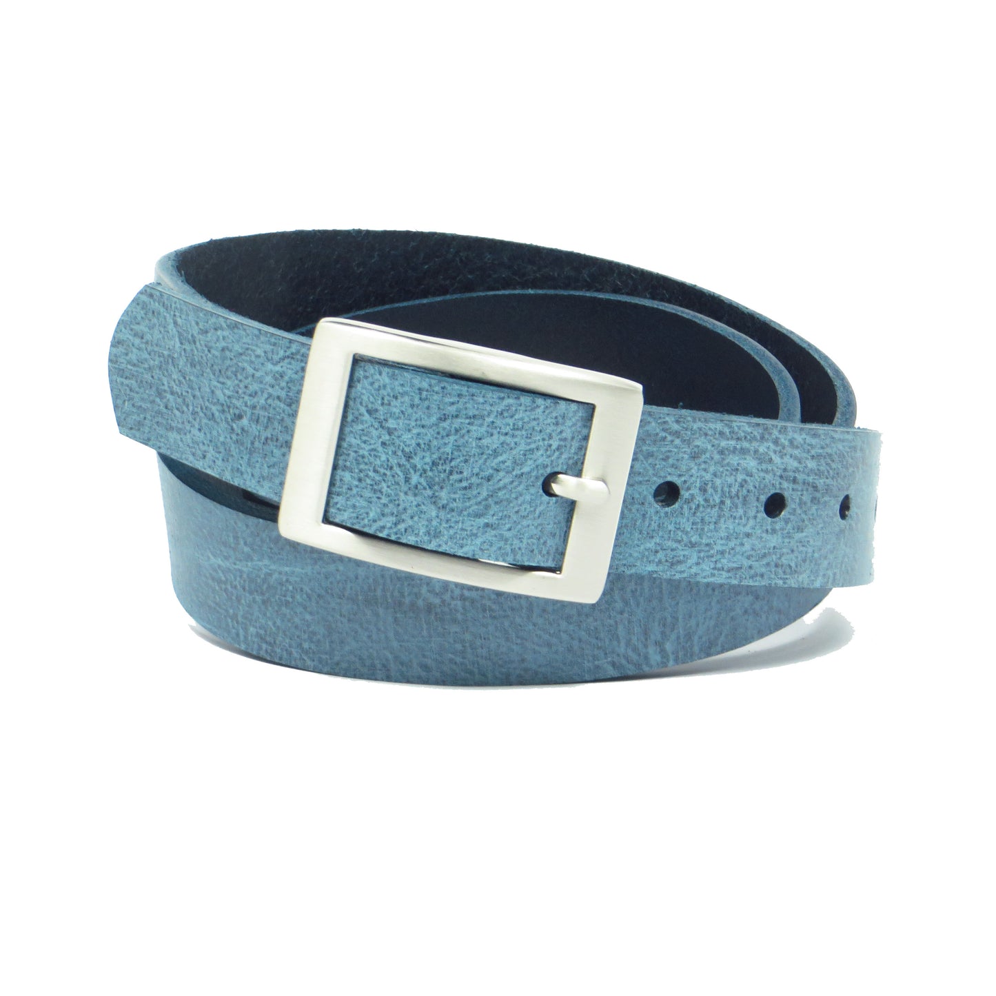 Blauer Rindsleder 3 cm breiter Ledergürtel für Damen Herren ca. 3 – 4 mm dickem Leder. Anzughose Jeans Rock Kleid Arbeitsgürtel Arbeitshose Damengürtel Herrengürtel in verschiedene Längen breiten und Farben erhältlich. Ledergürtel 2 cm breit 3 cm breite Ledergürtel 4 cm breite Gürtel und 5 cm breite Gürtel aus Rindsleder Büffelleder