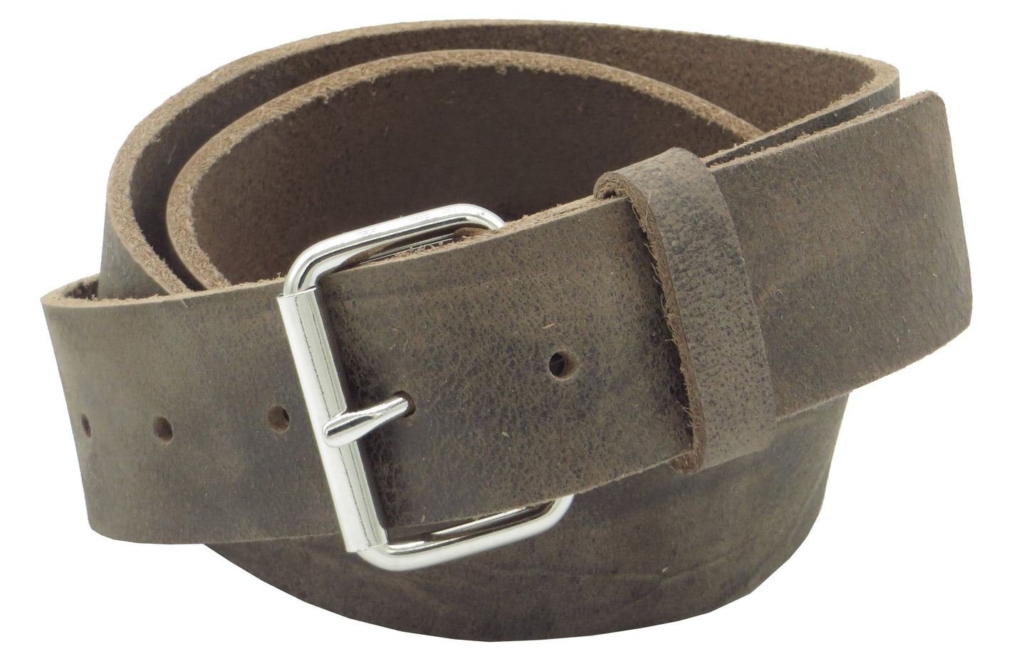 Arbeitsgürtel Ledergürtel Handwerkergürtel 4 cm breit dunkelbraun Büffelleder
