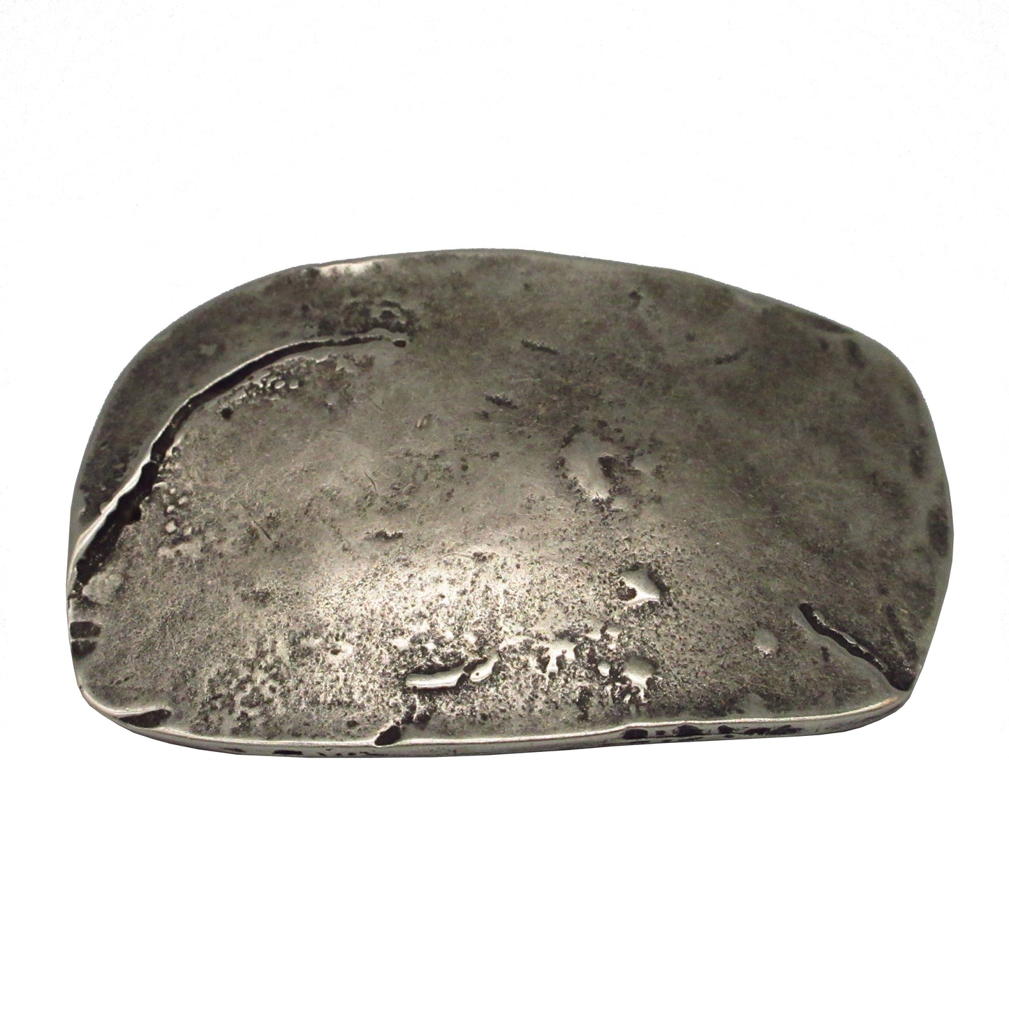 Gürtelschließe Gürtelschnalle Schnalle Buckle grau Silber für 4 cm breiten Gürtel