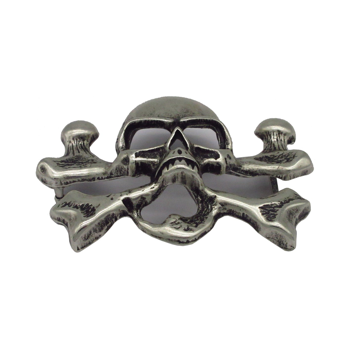 Gürtelschließe Gürtelschnalle Schnalle Buckle grau Silber für 4 cm breiten Gürtel