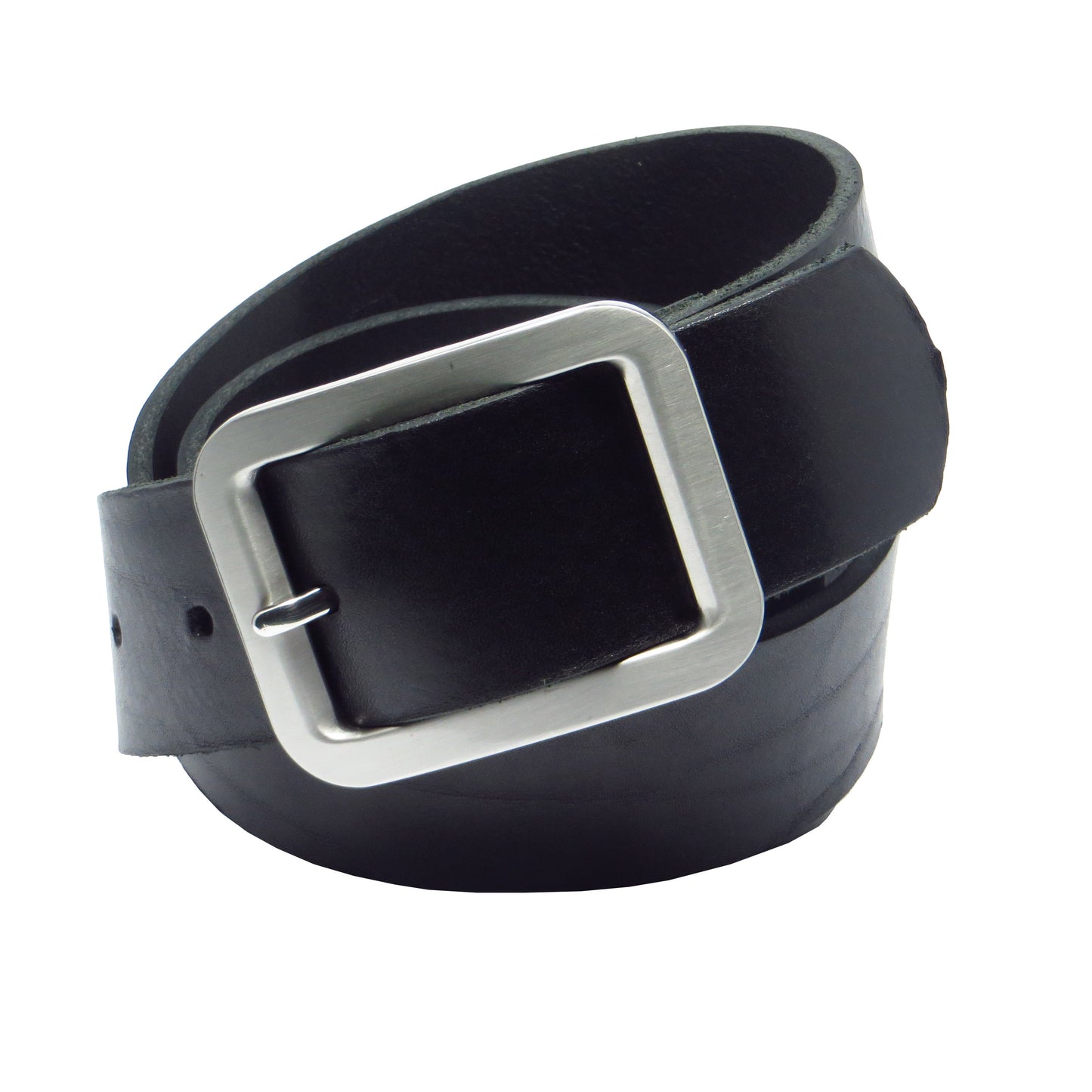 Übergröße Überlänge Ledergürtel 4 cm breit schwarz Rindsleder