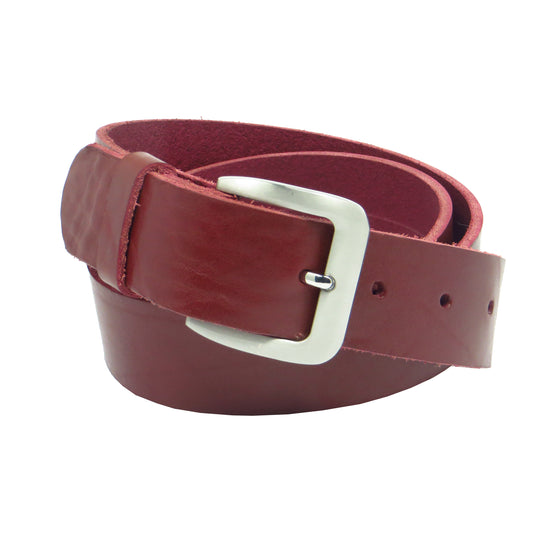 Bordeauxroter Rindsleder 4 cm breiter Ledergürtel für Damen Herren ca. 3 – 4 mm dickem Leder. Anzughose Jeans Rock Kleid Arbeitsgürtel Arbeitshose Damengürtel Herrengürtel in verschiedene Längen breiten und Farben erhältlich. Ledergürtel 2 cm breit 3 cm breite Ledergürtel 4 cm breite Gürtel und 5 cm breite Gürtel aus Rindsleder Büffelleder