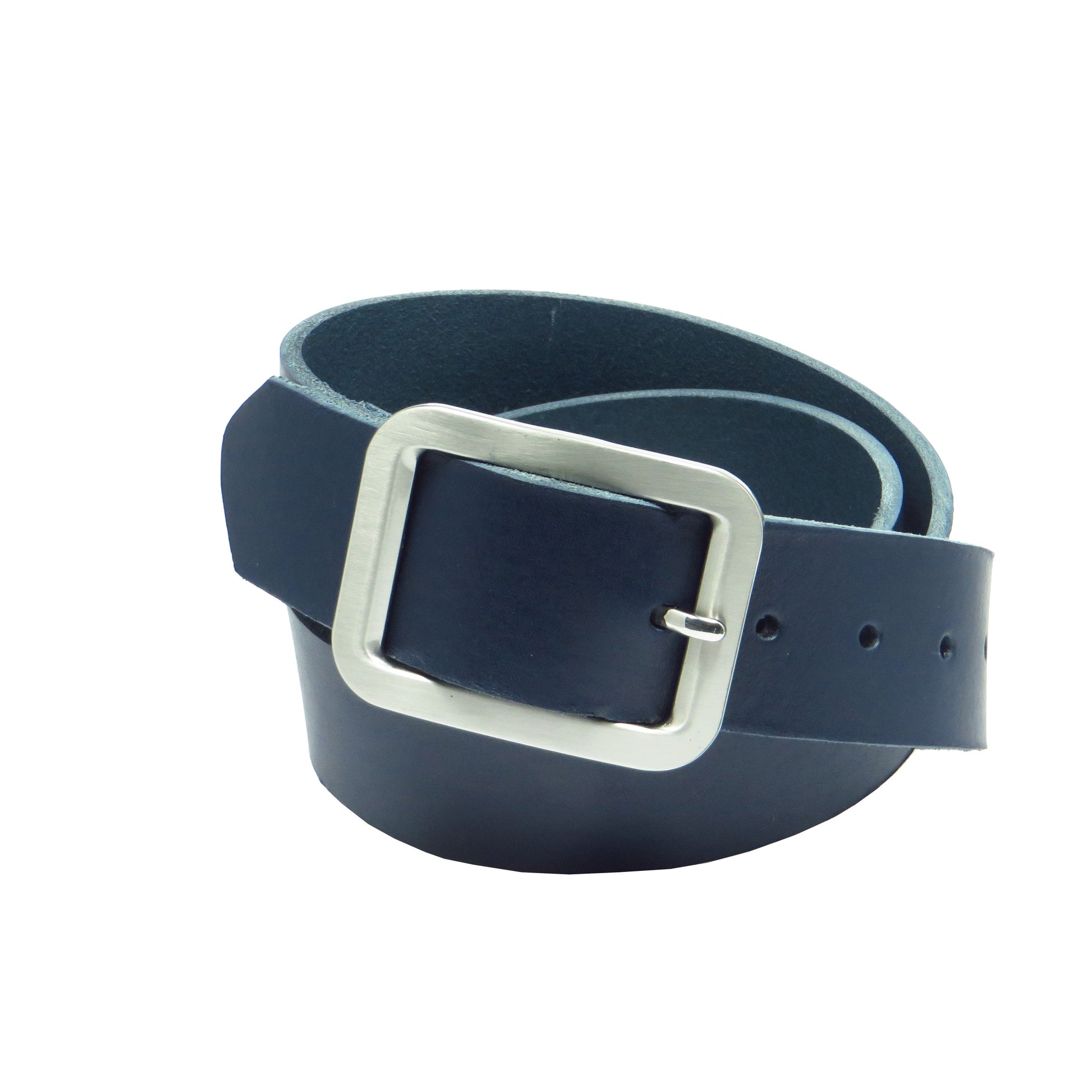 Dunkelblauer Rindsleder 4 cm breiter Ledergürtel für Damen Herren ca. 3 – 4 mm dickem Leder. Anzughose Jeans Rock Kleid Arbeitsgürtel Arbeitshose Damengürtel Herrengürtel in verschiedene Längen breiten und Farben erhältlich. Ledergürtel 2 cm breit 3 cm breite Ledergürtel 4 cm breite Gürtel und 5 cm breite Gürtel aus Rindsleder Büffelleder