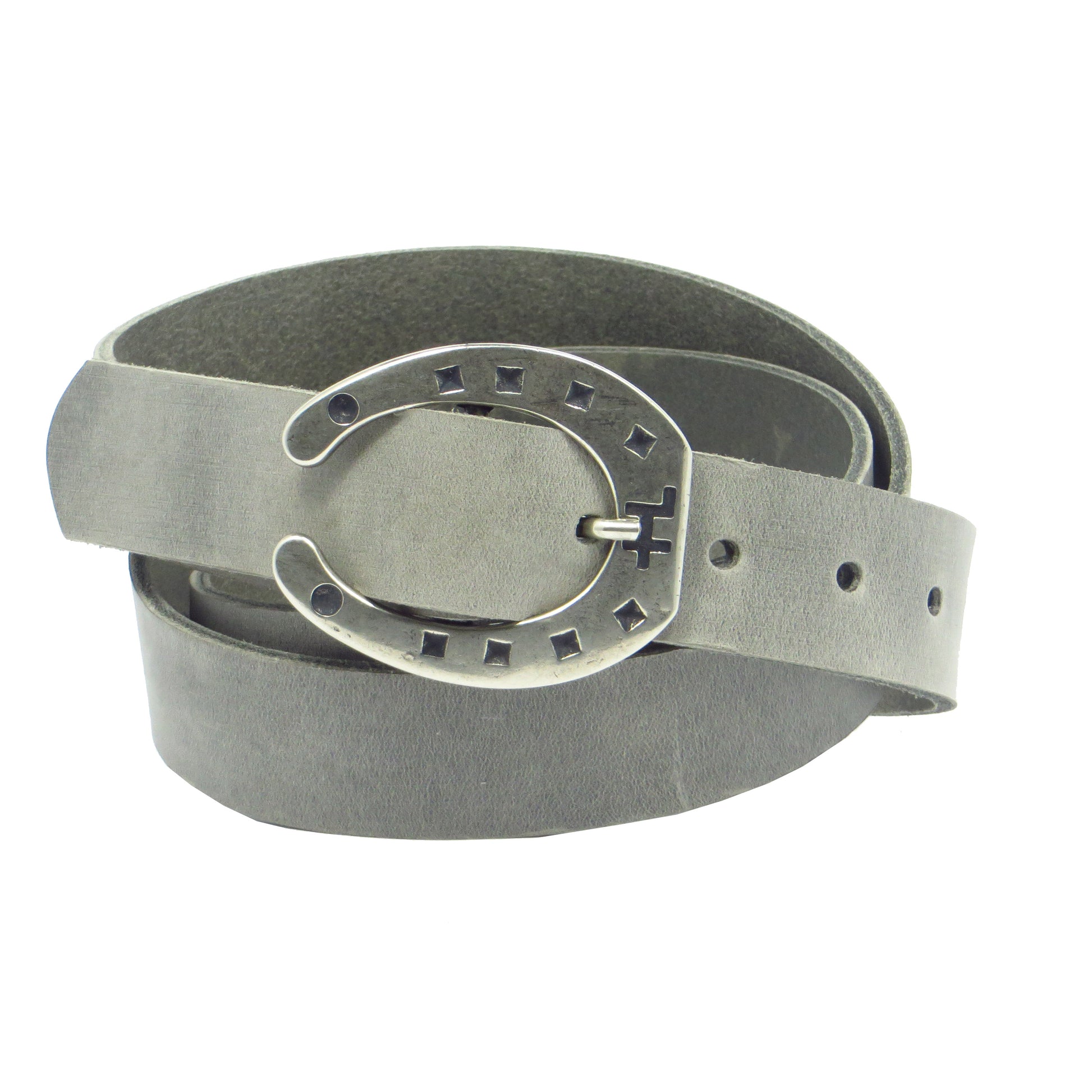 Grauer Rindsleder 3 cm breiter Ledergürtel mit Hufeisenschnalle für Damen Herren ca. 3 – 4 mm dickem Leder. Anzughose Jeans Rock Kleid Arbeitsgürtel Arbeitshose Damengürtel Herrengürtel in verschiedene Längen breiten und Farben erhältlich. Ledergürtel 2 cm breit 3 cm breite Ledergürtel 4 cm breite Gürtel und 5 cm breite Gürtel aus Rindsleder Büffelleder