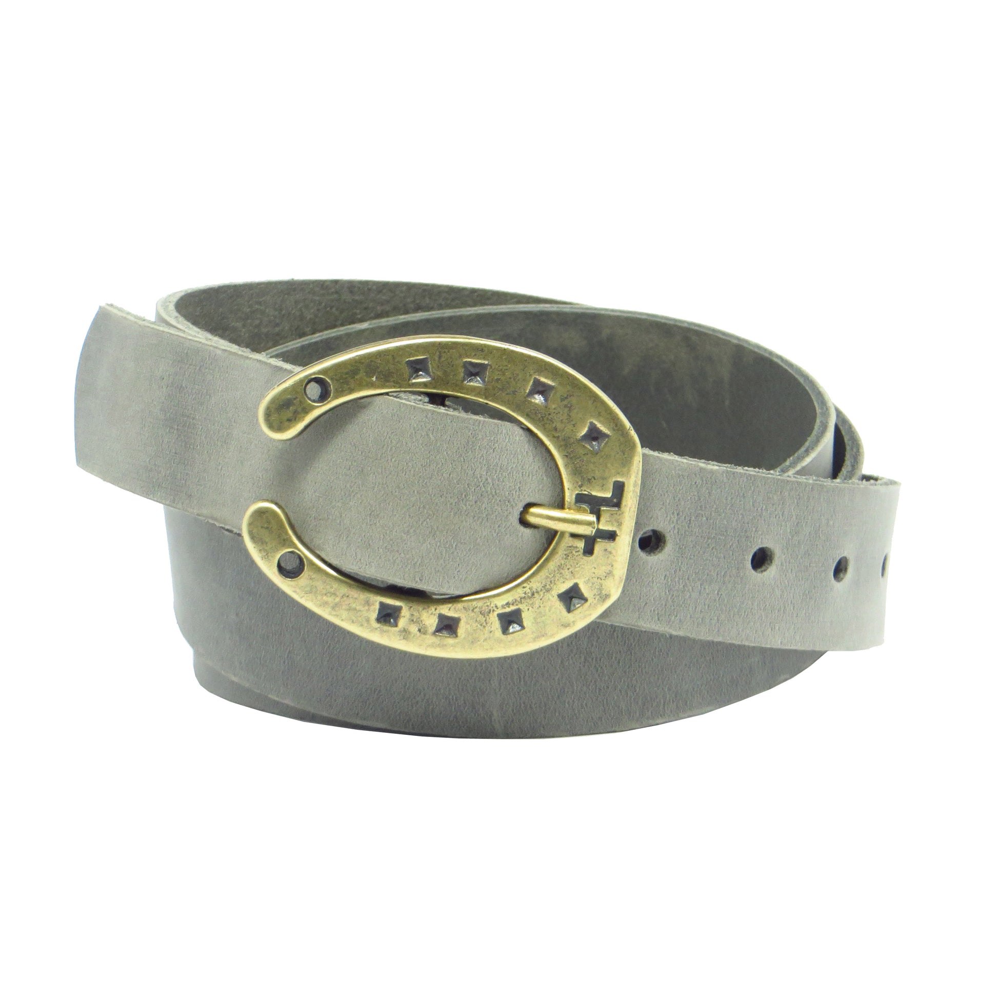 Grauer Rindsleder 3 cm breiter Ledergürtel mit Hufeisenschnalle für Damen Herren ca. 3 – 4 mm dickem Leder. Anzughose Jeans Rock Kleid Arbeitsgürtel Arbeitshose Damengürtel Herrengürtel in verschiedene Längen breiten und Farben erhältlich. Ledergürtel 2 cm breit 3 cm breite Ledergürtel 4 cm breite Gürtel und 5 cm breite Gürtel aus Rindsleder Büffelleder