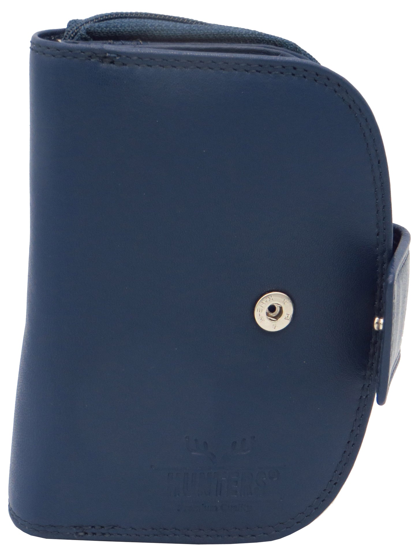 Geldbörse Portemonnaie für Damen blau Rindsleder mit RFID Schutz LW009