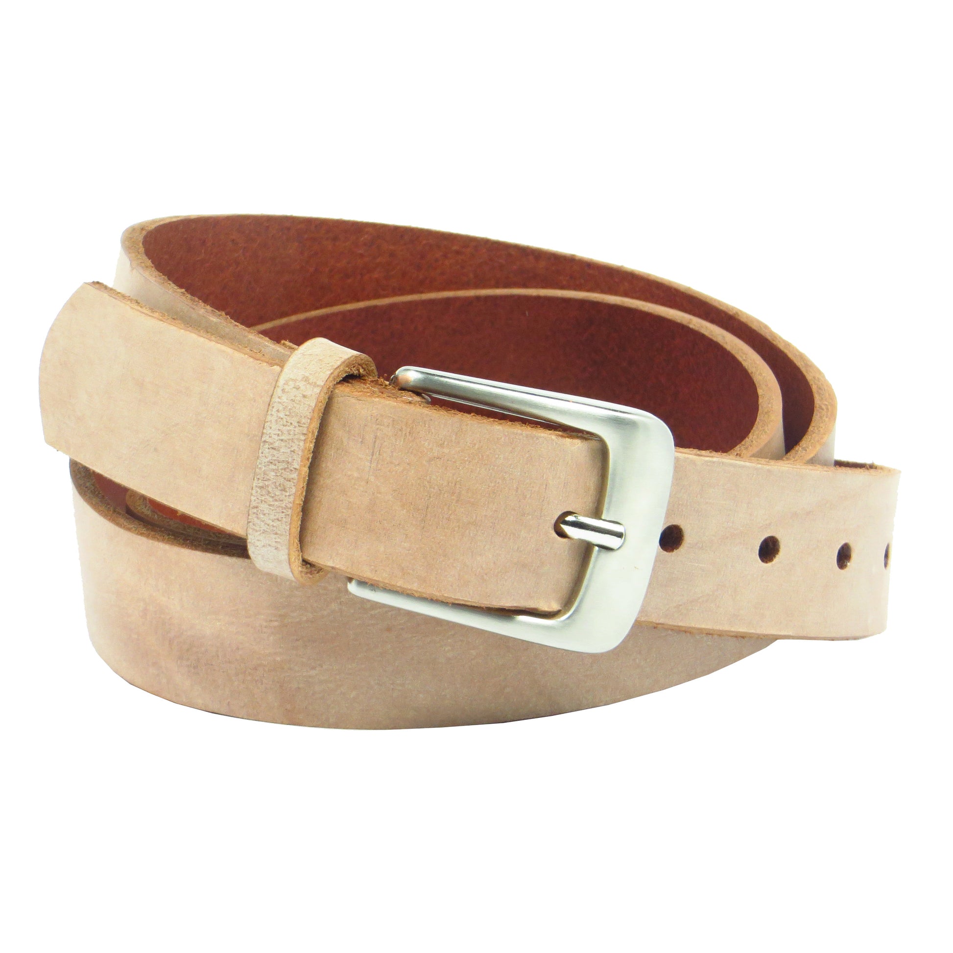 Beiger 3 cm breiter Rindsleder Ledergürtel für Damen Herren aus ca. 3 – 4 mm dickem Leder. Anzughose Jeans Freizeit Arbeitsgürtel Arbeitshose Damengürtel Herrengürtel in verschiedene Längen breiten und Farben erhältlich. Ledergürtel 2 cm breit 3 cm breite Ledergürtel 4 cm breite Gürtel und 5 cm breite Gürtel aus Rindsleder Büffelleder