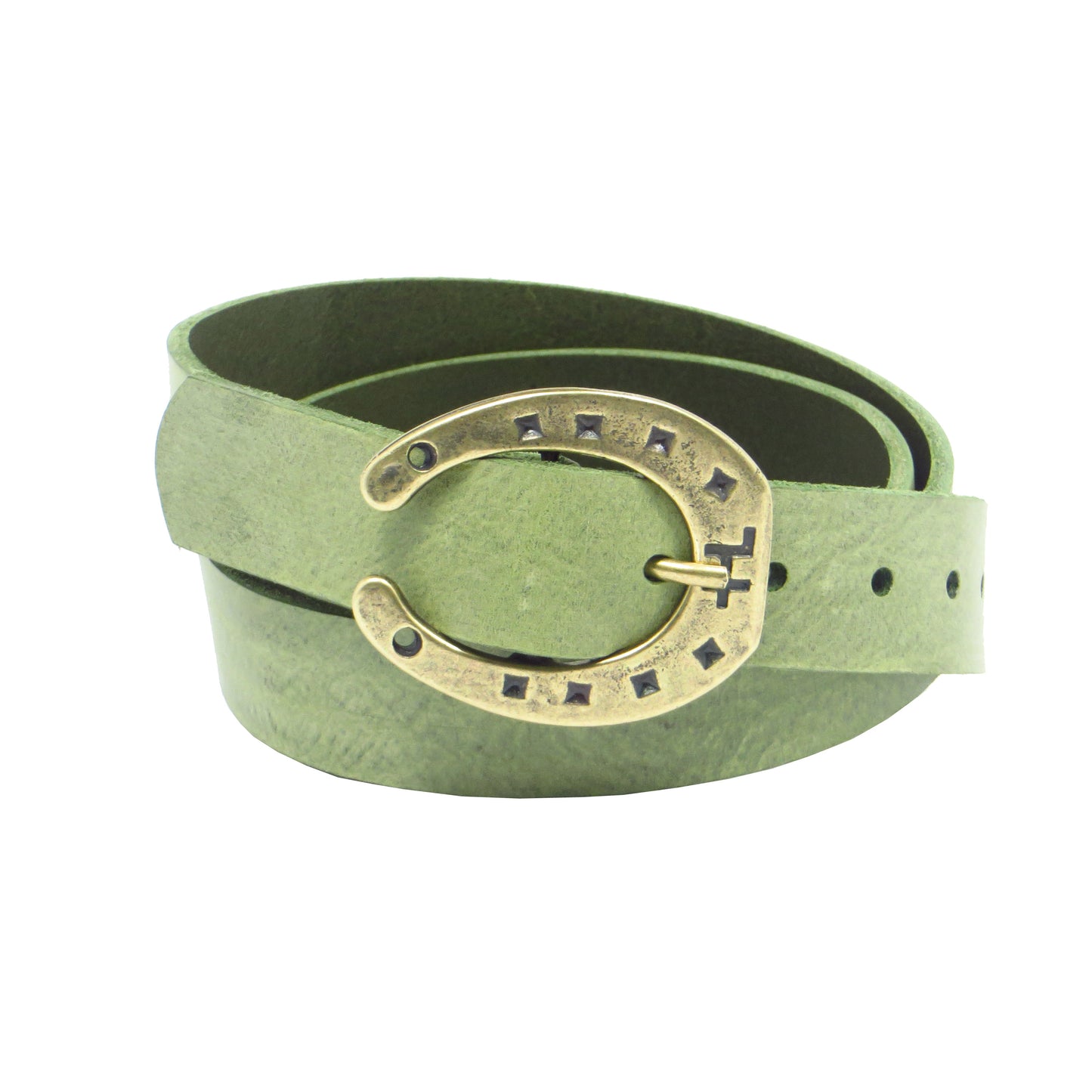 Mint-grüner Rindsleder 3 cm breiter Ledergürtel mit Hufeisenschnalle für Damen Herren ca. 3 – 4 mm dickem Leder. Anzughose Jeans Rock Kleid Arbeitsgürtel Arbeitshose Damengürtel Herrengürtel in verschiedene Längen breiten und Farben erhältlich. Ledergürtel 2 cm breit 3 cm breite Ledergürtel 4 cm breite Gürtel und 5 cm breite Gürtel aus Rindsleder Büffelleder