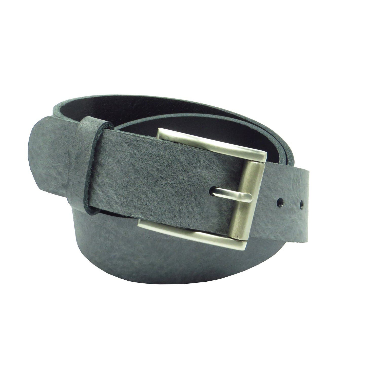 Ledergürtel mit Rollschnalle aus Rindsleder 4cm